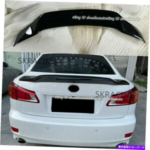 CO GAp[c Lexus IS250 IS350 ISF 2006-2013OXubNAgNX|C[EBO{fBLbg For Lexus IS250 IS350 ISF 2006-2013 Gloss Black Rear Trunk Spoiler Wing Bodykit