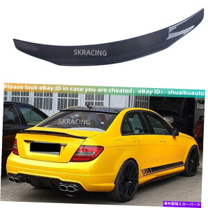 �C�O�� �G�A���p�[�c �x���cW204 C200 C250 C350�Z�_��2007-2014�J�[�{�����A�g�����N�X�|�C���[�E�B���O�p For Benz W204 C200 C250 C350 Sedan 2007-2014 Carbon Rear Trunk Spoiler Wing�y���s�A���i�z