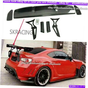 CO GAp[c g^̃J[{t@Co[86XoBRZ 2013-2018AgNX|C[[VOEBO Carbon Fiber For Toyota 86 Subaru BRZ 2013-2018 Rear Trunk Spoiler Racing Wing