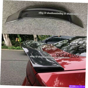 CO GAp[c AEfBA5 S5 2018-2020 4hAJ[{t@Co[AgNX|C[EBORX^CɓKĂ܂ Fit For Audi A5 S5 2018-2020 4 Door Carbon Fiber Rear Trunk Spoiler Wing R Style