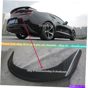 CO GAp[c V{[J}ZL1 2016-2021J[{t@Co[AgNbvX|C[EBOtbvp For Chevrolet Camaro ZL1 2016-2021 Carbon Fiber Rear Trunk Lip Spoiler Wing Flap