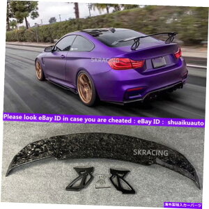 CO GAp[c bJ[{t@Co[AgNX|C[EBOBMW F30 F80 M4Z_GTSX^C Forged Carbon Fiber Rear Trunk Spoiler Wing FOR BMW F30 F80 M4 Sedan GTS Style