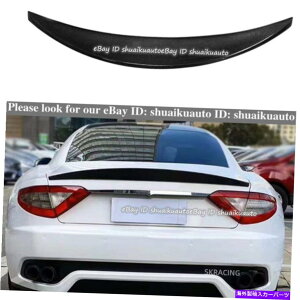 CO GAp[c 12-14 Maserati Gran Tourism gt coupe r style trunkl^ocf Fits 12-14 Maserati Gran Tourism GT Coupe R Style Trunk Spoiler CF
