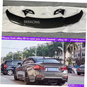 CO GAp[c BMW F30 F80 M4Z_J[{t@Co[X^CAgNX|C[EBObvp FOR BMW F30 F80 M4 Sedan Carbon Fiber Style Rear Trunk Spoiler Wing Lip