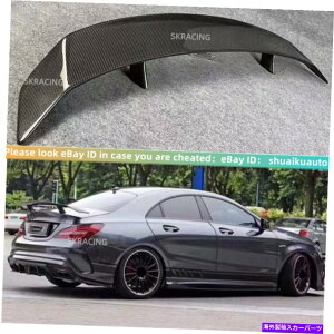 CO GAp[c Benz W117 CLA200 CLA250 CLA45 2013-2019J[{t@Co[gNX|C[EBOɓK Fits For Benz W117 CLA200 CLA250 CLA45 2013-2019 Carbon Fiber Trunk Spoiler Wing