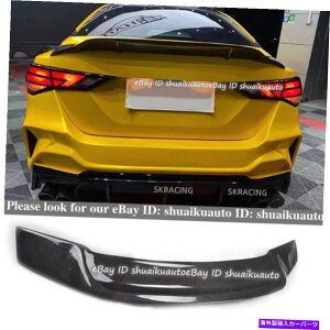 CO GAp[c 2019 2020 2021YeBAiAeB}AgNbvX|C[EBÕJ[{t@Co[ Carbon Fiber For 2019 2020 2021 Nissan Teana Altima Rear Trunk Lip Spoiler Wing