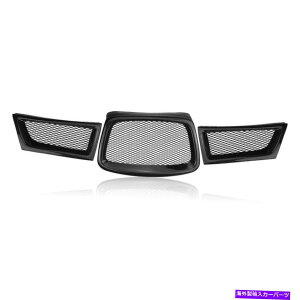 海外製 エアロパーツ スバル・インプレッサのための3倍の本物のカーボンファイバーフロントグリルグリル9th WRX STI 2006-2007 3x REAL Carbon Fiber Front Grill Grille For Subaru Impreza 9th WRX STI 2006-2007