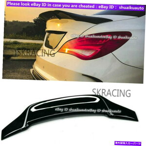 CO GAp[c ZfXxcW117 C117 CLA45 AMG 13-19OXubNAgNX|C[EBOp For Mercedes-Benz W117 C117 CLA45 AMG 13-19 Gloss Black Rear Trunk Spoiler Wing