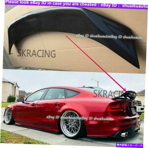CO GAp[c Audi A7 S7 RS7 2013-2017J[{t@Co[A7AgNWX|C[EBOɓKĂ܂ Fit for Audi A7 S7 RS7 2013-2017 Carbon Fiber A7 Rear Trunk Lid Spoiler Wing
