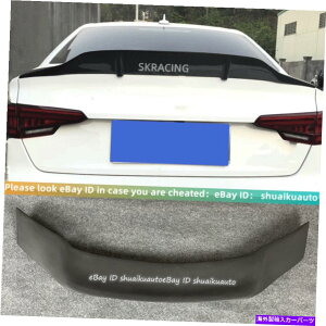 CO GAp[c AEfBA5 S5 2018-20 4hAOXubNAgNX|C[EBOp̖hFRP Unpainted FRP For Audi A5 S5 2018-20 4 Door Gloss Black Rear Trunk Spoiler Wing