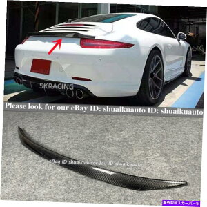 CO GAp[c 2012 - 15N|VF911 991.1JSJ[{t@Co[AgNX|C[EBO For 2012-15 Porsche 911 991.1 Carrera S Carbon Fiber Rear Trunk Spoiler Wing