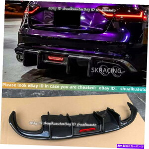CO GAp[c AEfBA5 S5N[ymV[2008-2011p̃J[{t@Co[AfBt[U[op[bv Carbon Fiber Rear Diffuser Bumper Lip For Audi A5 S5 Coupe Non-Sline 2008-2011