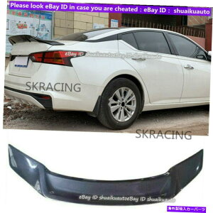 CO GAp[c 2019N2020 2021YeB[iAeB}J[{t@Co[AgNbvX|C[EBO For 2019 2020 2021 Nissan Teana Altima Carbon Fiber Rear Trunk Lip Spoiler Wing