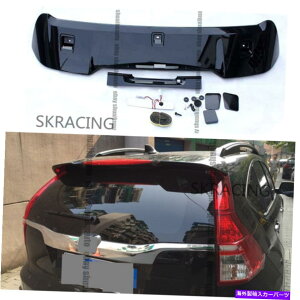 CO GAp[c z_CRV CR-V 12-16̂鍕AgNX|C[EBOt@Ng[X^C For Honda CRV CR-V 12-16 Glossy Black Rear Trunk Roof Spoiler Wing Factory Style