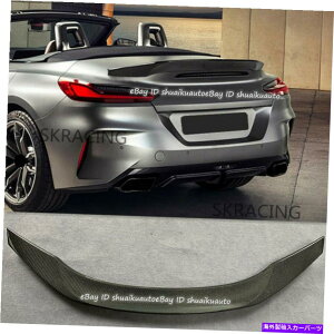 海外製 エアロパーツ BMW Z4 G29コンバーチブル2020-2021カーボンファイバーリアトランクスポイラーウィングに適しています Fit For BMW Z4 G29 Convertible 2020-2021 Carbon Fiber Rear Trunk Spoiler Wing
