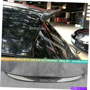 CO GAp[c 2014-2020xcW205 C63AJ[{A[tl^oEBOɓKĂ܂ Fit For 2014-2020 Benz W205 C63 Real Carbon Rear Roof Spoiler Wing