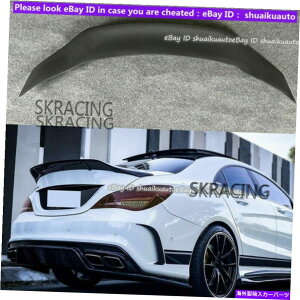 CO GAp[c ZfXxcW117 C117 CLA45AMG 13-19hFRPAgNX|C[EBOp For Mercedes-Benz W117 C117 CLA45AMG 13-19 Unpainted FRP Rear Trunk Spoiler Wing