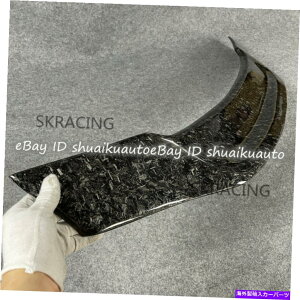 CO GAp[c 08-12̃z_AR[h4DRZ_bJ[{t@Co[AgNbvX|C[EBO For 08-12 Honda Accord 4DR Sedan Forged Carbon Fiber Rear Trunk Lip Spoiler Wing