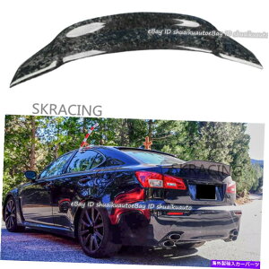 CO GAp[c NTX̂߂̋UJ[{t@Co[AX|C[EBOIS250 IS350 ISF 2006-2013 Forged Carbon Fiber Rear Spoiler Wing For LEXUS IS250 IS350 ISF 2006-2013