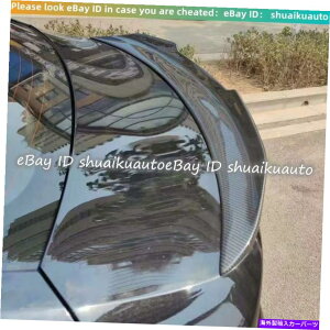 �C�O�� �G�A���p�[�c �L���f���b�NCT5 2019-2020 PSM�X�^�C���J�[�{���t�@�C�o�[���A�X�|�C���[�e�[�����b�v�E�B���O�o�[�p For Cadillac CT5 2019-2020 PSM Style Carbon Fiber Rear Spoiler Tail Lip Wing Bar