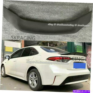 CO GAp[c g^J[Z_2020-2021ɓKĂȂFRPAgNX|C[bvEBO Fit For Toyota Corolla Sedan 2020-2021 Unpainted FRP Rear Trunk Spoiler Lip Wing