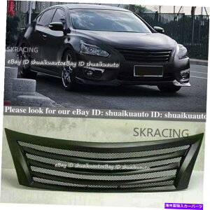 CO GAp[c tgop[OO}bgt@Co[OXt@Co[OX Front Bumper Grill Grille Matte Fiberglass For Nissan Teana Altima 13 2014-2015