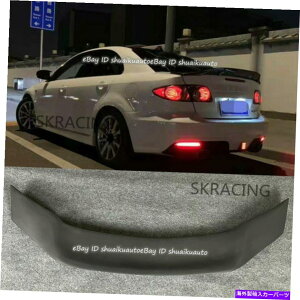 CO GAp[c 2003N2008Ñ}c_6hĂȂFRPAgNbvX|C[EBO For 2003-2008 Mazda 6 Unpainted FRP Rear Trunk Lip Spoiler Wing
