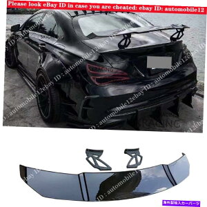 CO GAp[c xcW117 CLA200 CLA250 CLA45 13-19OXubNAgNX|C[W For Benz W117 CLA200 CLA250 CLA45 13-19 Gloss Black Rear Trunk Spoiler Lid Wing