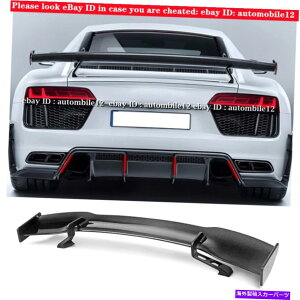 CO GAp[c J[{t@Co[AEBOgNX|C[GTX^CAEfBR8 V10 2016-2021ɓKĂ܂ Carbon Fiber Rear Wing Trunk Spoiler GT Style Fit For Audi R8 V10 2016-2021