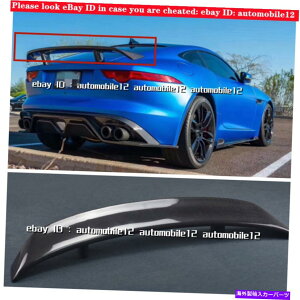 CO GAp[c J[{t@Co[GTAgNX|C[[VOu[gEBOWK[F^Cv14+N[yp Carbon Fiber GT Rear Trunk Spoiler Racing Boot Wing For Jaguar F-Type 14+ Coupe