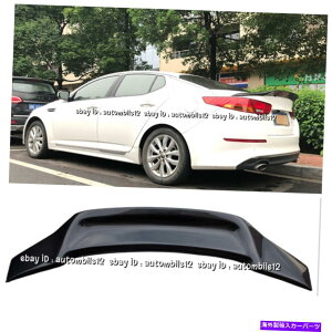 海外製 エアロパーツ 本物のカーボンファイバーリアダックテイルトランクスポイラーウィング2011-2016 Optima K5 Real Carbon Fiber Rear Ducktail Trunk Spoiler Wing For KIA 2011-2016 Optima K5