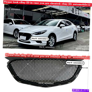 CO GAp[c Mazda 3 Axela 2017-2018 Black Abs Front Bumper Sport Mesh Grill Grille For Mazda 3 AXELA 2017-2018 Black ABS Front Bumper Sport Mesh Grill Grille