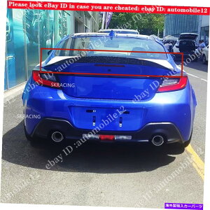 CO GAp[c Subaru Brz Toyota GR86 2022 ABSubNAe[gNX|C[EBObvg Fits Subaru BRZ Toyota GR86 2022 ABS black Rear Tail Trunk Spoiler Wing Lip Trim