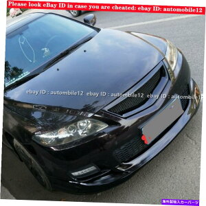 CO GAp[c 2006-2010̃}c_6}c_6bVtgt[hop[OJ[{t@Co[O For 2006-2010 Mazda 6 Mazda6 Mesh Front Hood Bumper Grill Carbon Fiber Grille