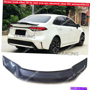 CO GAp[c AJ[{t@Co[RX^CAgNX|C[EBOtBbgg^J[2009-2022 Real Carbon Fiber R Style Rear Trunk Spoiler Wing Fits TOYOTA corolla 2009-2022