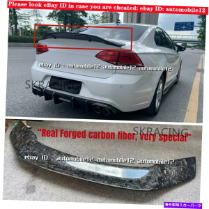 CO GAp[c tHhJ[{t@Co[AgNX|C[EBObvtHNX[QVWWFb^MK6 Forged Carbon Fiber Rear Trunk Spoiler Wing Lip For Volkswagen VW Jetta MK6