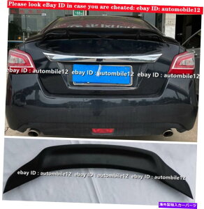 CO GAp[c YeBAiAeB}2013 2014 2015̃}bgubNAX|C[gNgNgg Matte black Rear Spoiler Trunk Wing Trim For Nissan Teana Altima 2013 2014 2015