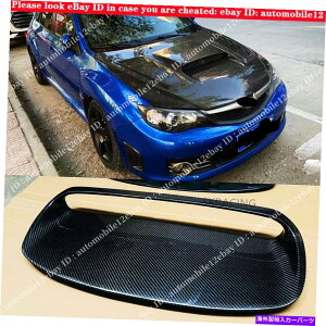 CO GAp[c Subaru Impreza WRX STI 2008-2014 Real Carbon Fiber Hood Bonnet Vent Scoop For Subaru Impreza WRX STi 2008-2014 Real Carbon Fiber Hood Bonnet Vent Scoop
