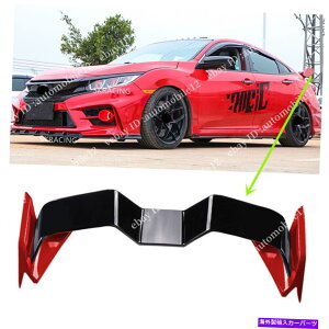 CO GAp[c 2016-2020z_VrbN10Ԗڂ̐+ubNAX|C[e[gNKEBOɓKĂ܂ Fit For 2016-2020 Honda Civic 10th Red+Black Rear Spoiler Tail Trunk Gull Wing