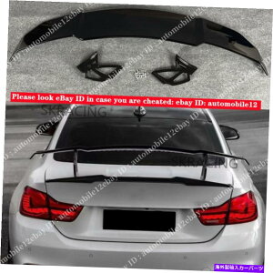 CO GAp[c BMW 14-17 F80 M3 F82 M4 VX^COXubNGTAgNGTX|C[EBOp For BMW 14-17 F80 M3 F82 M4 V Style Gloss Black GT Rear Trunk GT Spoiler wing