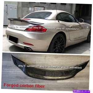 CO GAp[c bJ[{t@Co[gNX|C[AEBORTX^CBMW E89 Z4 2009-15ɓKĂ܂ Forged Carbon Fiber Trunk Spoiler Rear Wing RT Style Fit For BMW E89 Z4 2009-15
