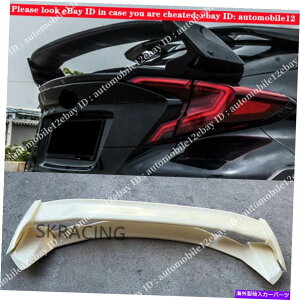 CO GAp[c hĂȂABSvX`bNAbvX|C[EBOg^CHR C-HR 2016-2019ɓKĂ܂ Unpainted ABS Plastic Rear Lip Spoiler Wing Fits For Toyota CHR C-HR 2016-2019