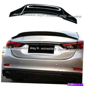 CO GAp[c }c_6AeUZ_2014-2019OXubNAgNX|C[EBORX^C Fits Mazda 6 Atenza Sedan 2014-2019 Gloss Black Rear Trunk Spoiler Wing R Style
