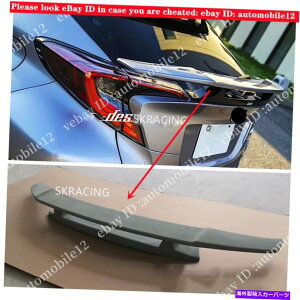 CO GAp[c tBbgg^C-HR CHR 2017-2019hAX|C[EBOIDEOX^CABSvX`bN Fit Toyota C-HR CHR 2017-2019 Unpainted Rear Spoiler Wing IDEO Style ABS Plastic