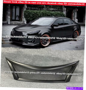 CO GAp[c YeBAiAeB}2013 14 2015ubNFRPtgop[Z^[O For Nissan Teana Altima 2013 14 2015 Black FRP Front Bumper Center Grille