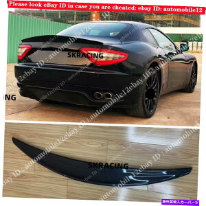 CO GAp[c AJ[{t@Co[gNX|C[AEBOD^CvtBbg}ZeBGT GTSN[y08-16 Real Carbon Fiber Trunk Spoiler Rear Wing D Type Fit Maserati GT GTS Coupe 08-16