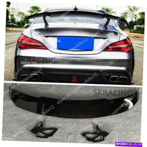 CO GAp[c xcW117 CLA2550 CLA45 13-19pOXubNAgNX|C[W Gloss Black Rear Trunk Spoiler Lid Wing For Benz W117 CLA200 CLA250 CLA45 13-19