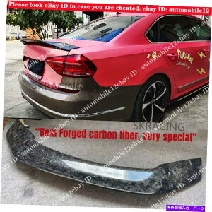 CO GAp[c tHNX[QVWpT[g / CC 09-21bJ[{t@Co[AgNX|C[EBO For Volkswagen VW Passat / CC 09-21 Forged Carbon Fiber Rear Trunk Spoiler Wing