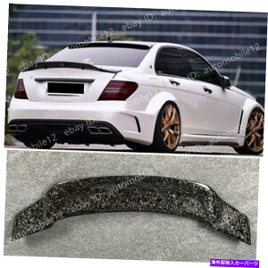 CO GAp[c R 2008-14xcW204 C200 C63 AMGZ_̂߂̃J[{t@Co[AX|C[gN R Carbon Fiber Rear Spoiler Trunk Wing For 2008-14 Benz W204 C200 C63 AMG Sedan