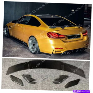CO GAp[c 2015-2020 BMW F82 M4 GTX^CReal Carbon Fiber Trunk Lid Spoiler Wing FOR 2015-2020 BMW F82 M4 GT STYLE REAL CARBON FIBER TRUNK LID SPOILER WING